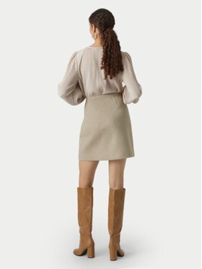 Vero Moda Spódnica ołówkowa Fortuneallison 10253954 Beżowy Slim Fit