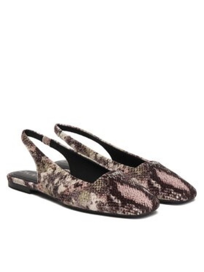 DKNY Baleriny Darrow Logo K1665915 Beżowy