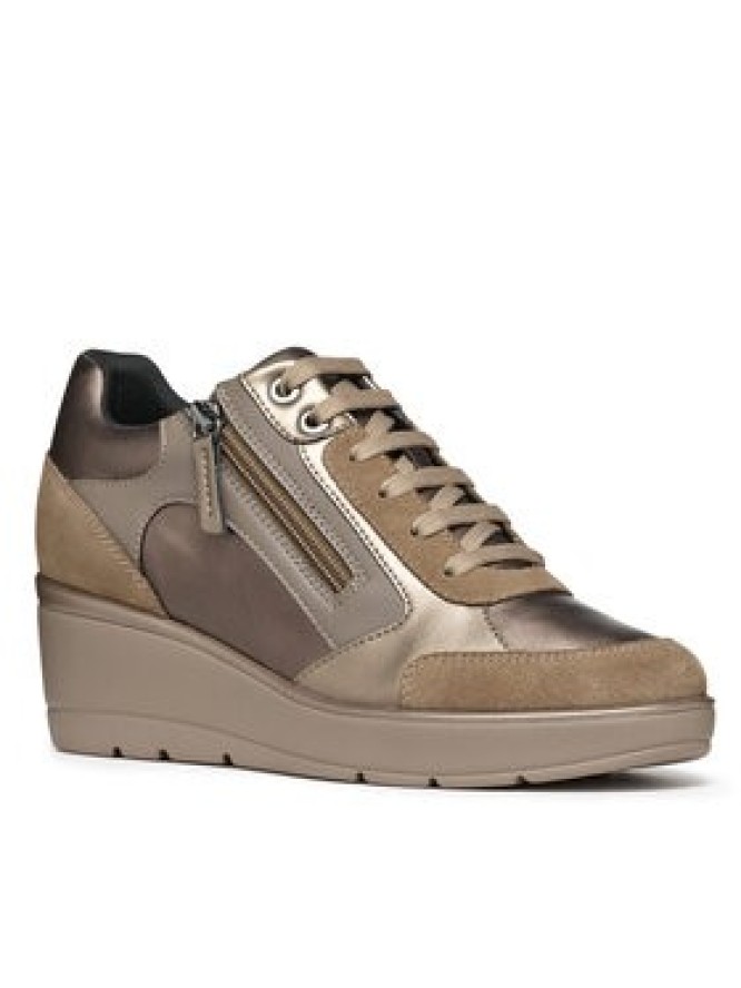 Geox Sneakersy D Ilde D36RAC 0BN22 C6692 Złoty