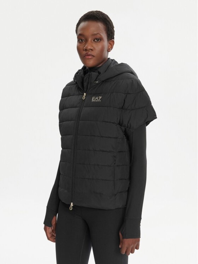 EA7 Emporio Armani Bezrękawnik 7W000090 AF12476 UC001 Czarny Relaxed Fit