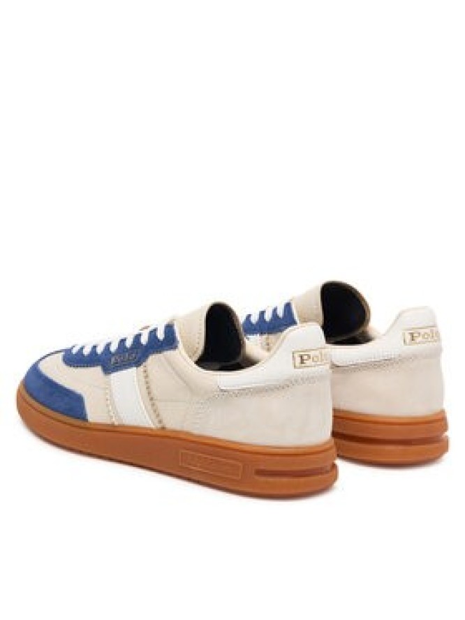 LAUREN RALPH LAUREN Sneakersy Bedford Suede Sneaker 804P04920008 Brązowy jasny