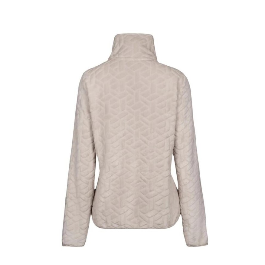 Bluza polarowa damska AULP VIRLO Ciepła Rozpinana z kołnierzem