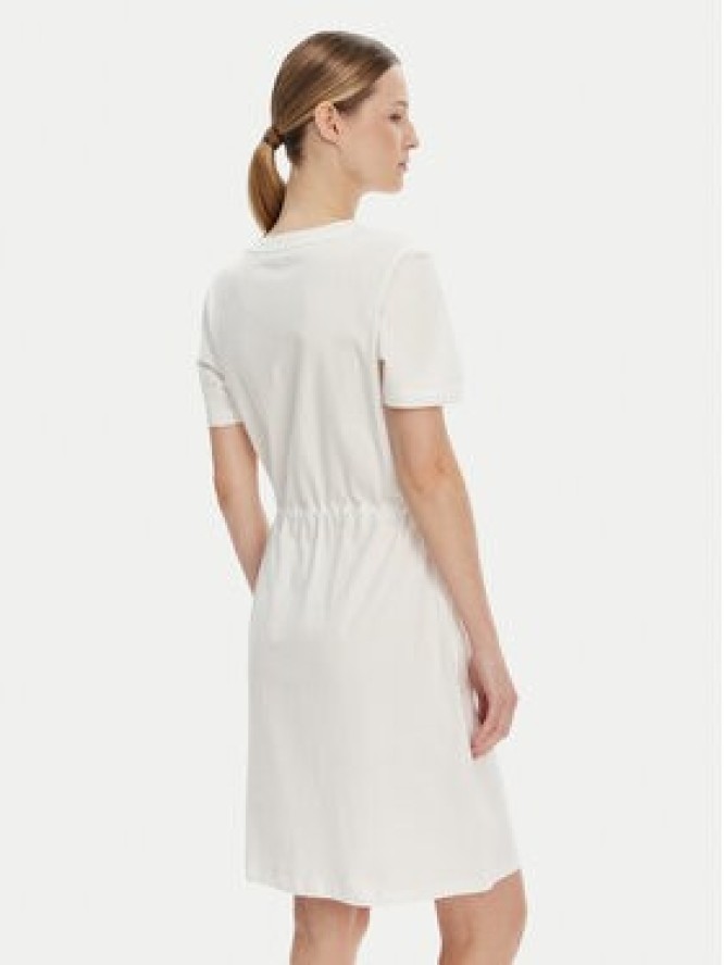 Tommy Hilfiger Sukienka codzienna WW0WW45529 Écru Regular Fit