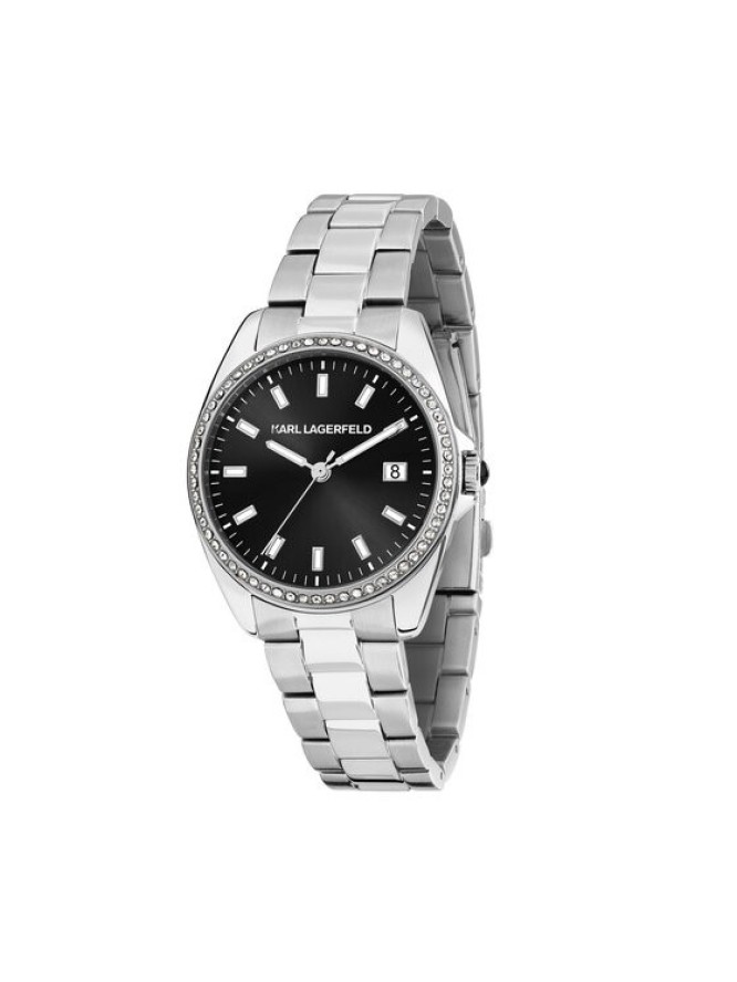 KARL LAGERFELD Zegarek R0553101511 Srebrny