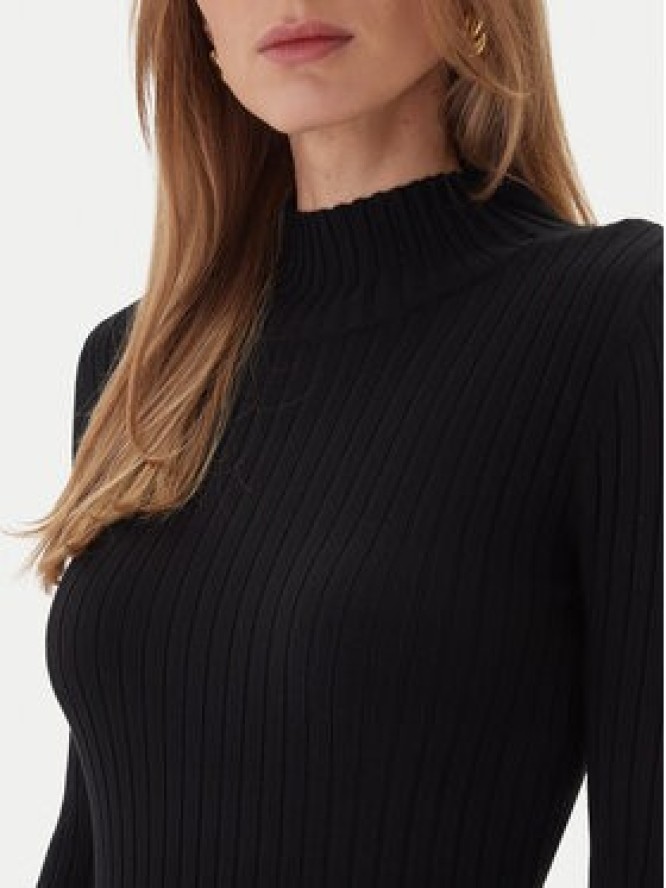 KAOS Golf RI1NT052 0001 Czarny Regular Fit