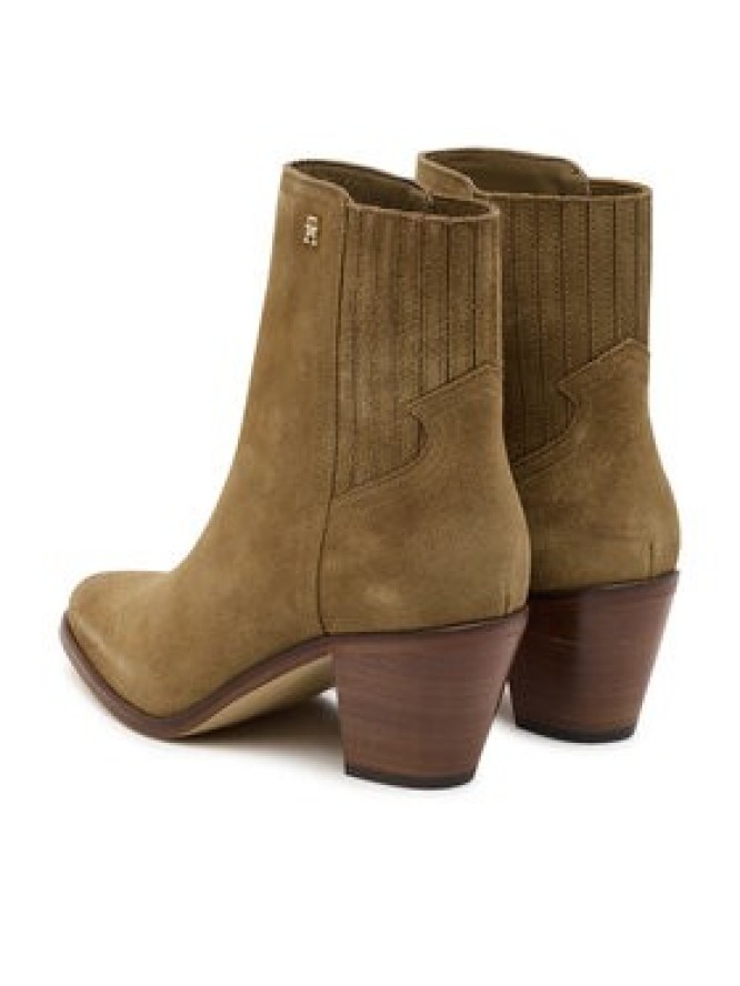 Tommy Hilfiger Botki Western FW0FW08888 Brązowy