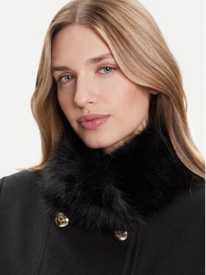 Rinascimento Płaszcz przejściowy CFC0125794003 Czarny Regular Fit