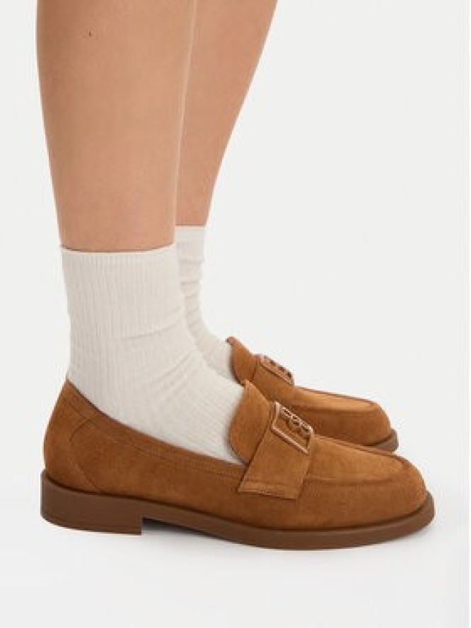 Badura Loafersy EO-ADELE-LT2674-6 Brązowy