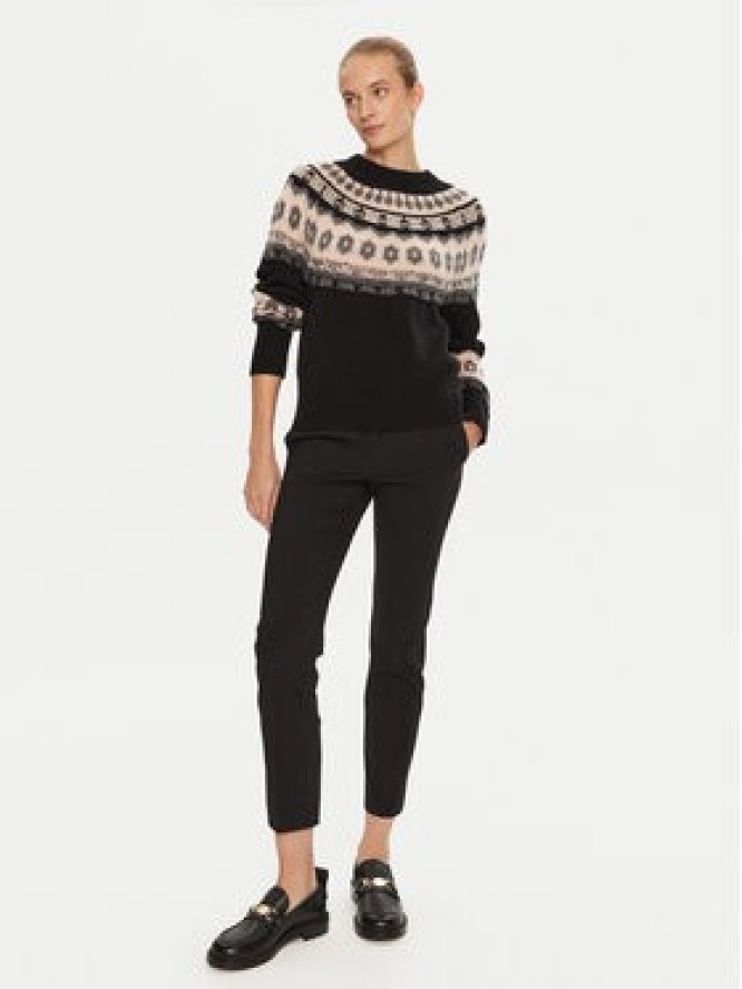 Marella Spodnie materiałowe Gerona 2423136052 Czarny Straight Fit