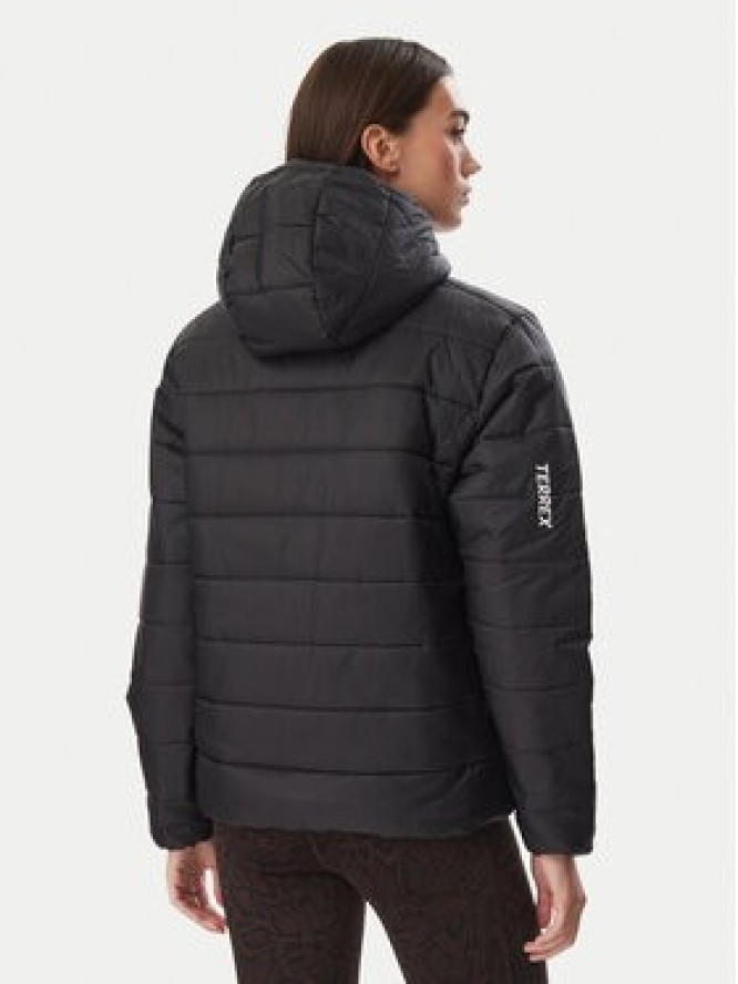 adidas Kurtka outdoor Terrex Multi Essentials Climawarm Insulated Hooded Jacket KX4230 Czarny Regular Fit