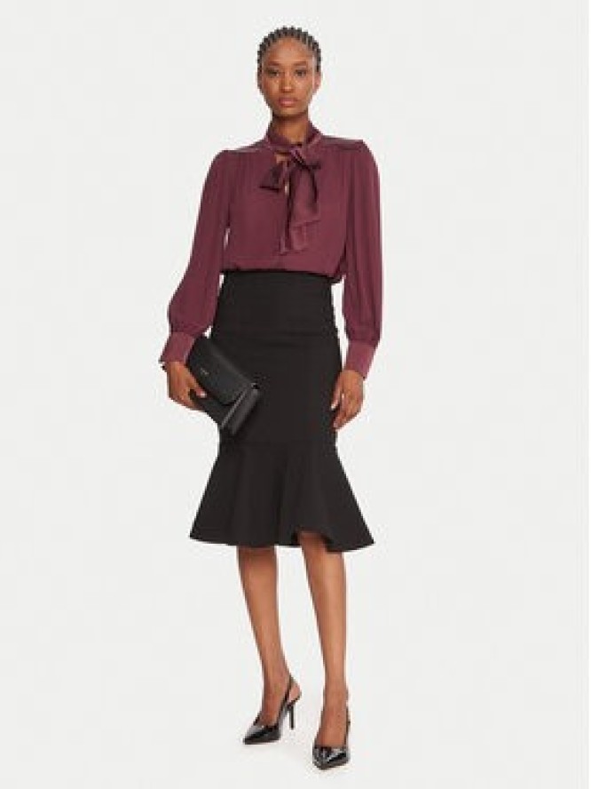 Rinascimento Koszula CFC0126204003 Bordowy Regular Fit