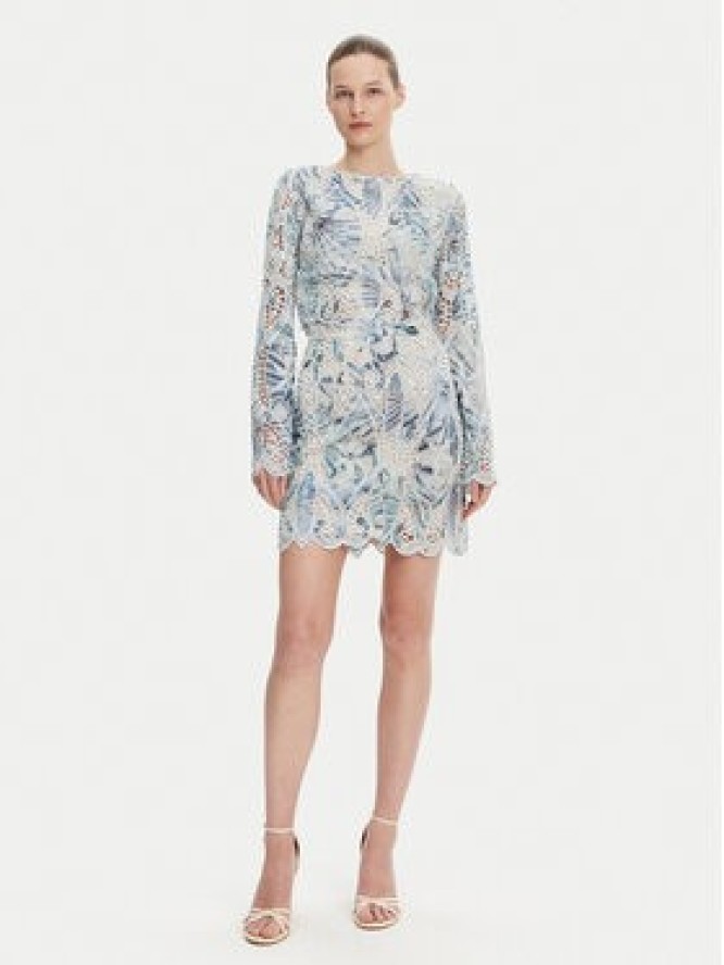 Guess Bluzka W5GH0T WHAD2 Niebieski Regular Fit