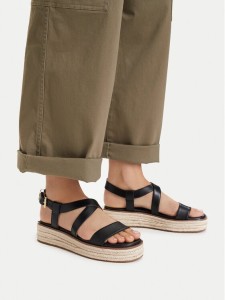 MICHAEL Michael Kors Espadryle Lynn 40S5LYFS1L Czarny