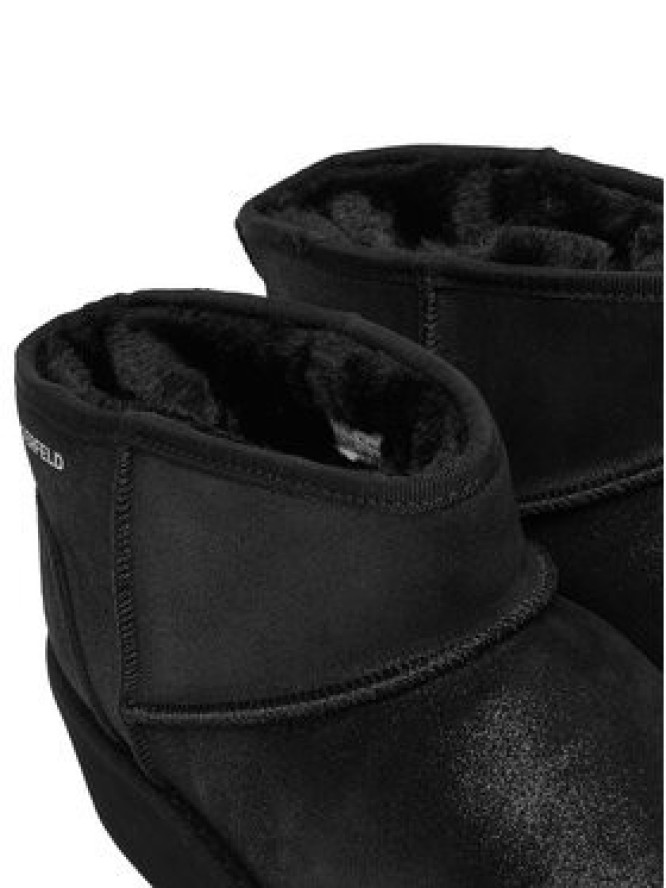 KARL LAGERFELD Śniegowce Thermo KL48523 Czarny