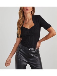 Milan Kiss Bluzka w kolorze czarnym rozmiar: L