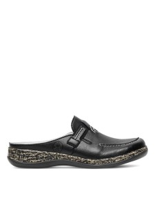 Rieker Klapki 46393-00 Czarny