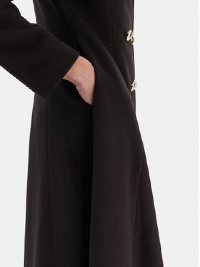 Rinascimento Płaszcz przejściowy CFC0126730003 Czarny Regular Fit