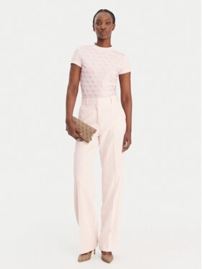 Guess T-Shirt W4BI26 J1314 Różowy Regular Fit