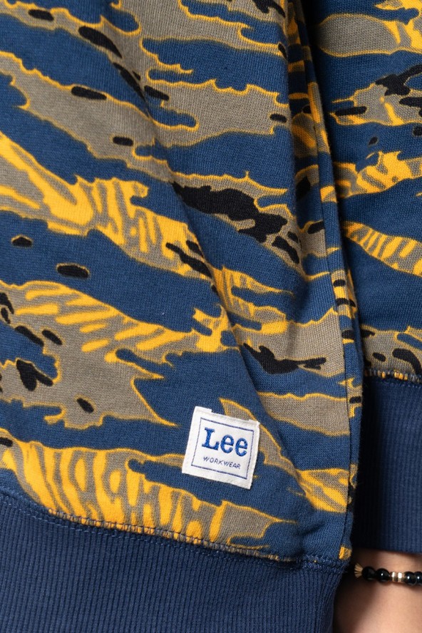 BLUZA DAMSKA LEE ELONGATED SWS WASHED BLUE L53GJSLR 112112300