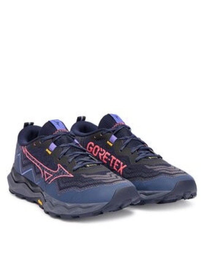 Mizuno Buty do biegania Wave Daichi 9 Gtx GORE-TEX J1GK2556 Szary