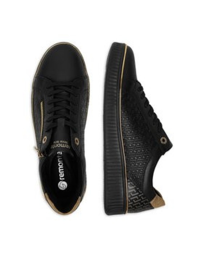 Remonte Sneakersy D2E00-03 Czarny