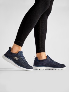 Skechers Sneakersy Bright Bezel 149204/NVGD Granatowy