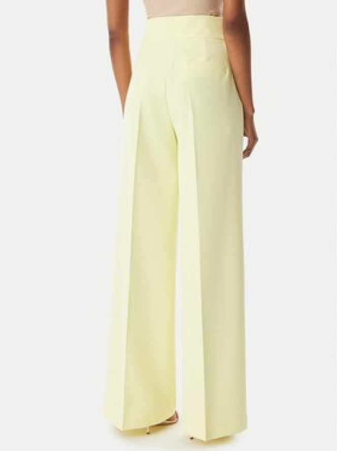 Maryley Spodnie materiałowe 26EB680/43LE Żółty jasny Regular Fit