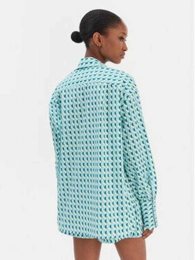 Seafolly Koszula Sorrento 55575-TO Zielony Oversize