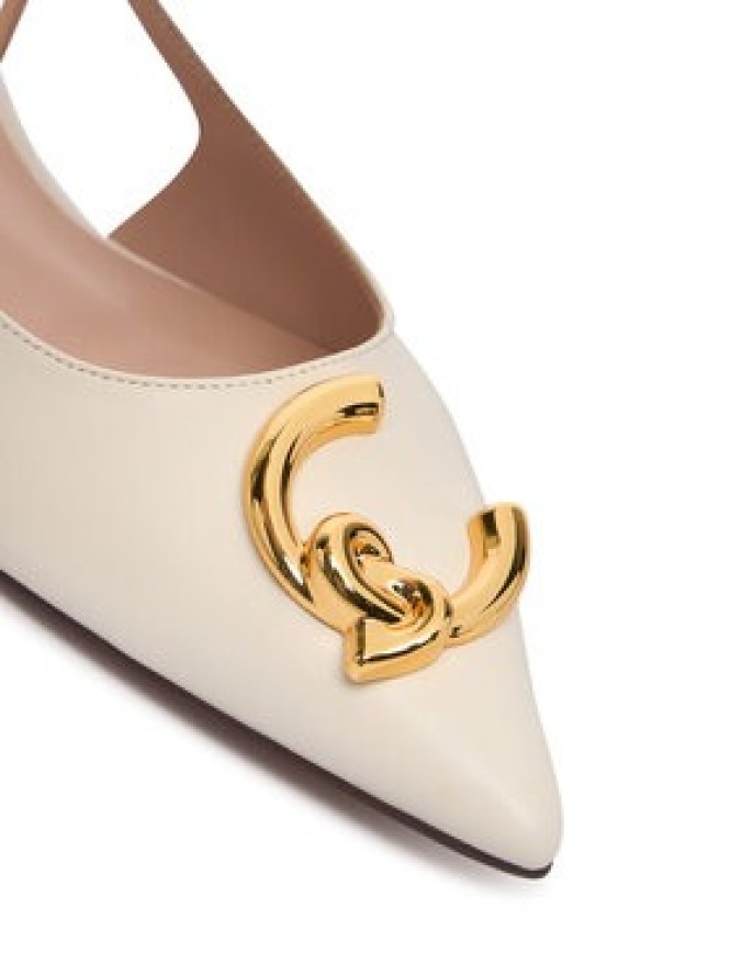 Coccinelle Baleriny C-Me E4 SB3 21 02 01 Biały