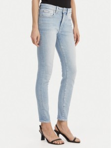 Calvin Klein Jeans Jeansy LV047F705G Błękitny Skinny Fit