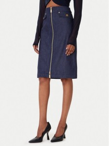 Marciano Guess Spódnica jeansowa 5YPD40 7457A Granatowy Slim Fit