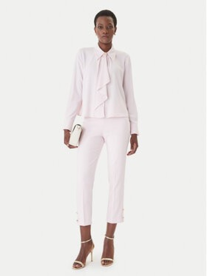 Rinascimento Koszula CFC0127637003 Różowy Regular Fit