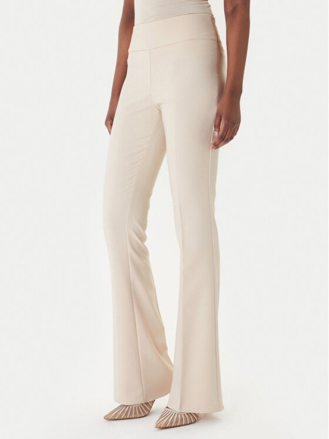 Rinascimento Spodnie materiałowe CFC0127876003 Beżowy Slim Fit