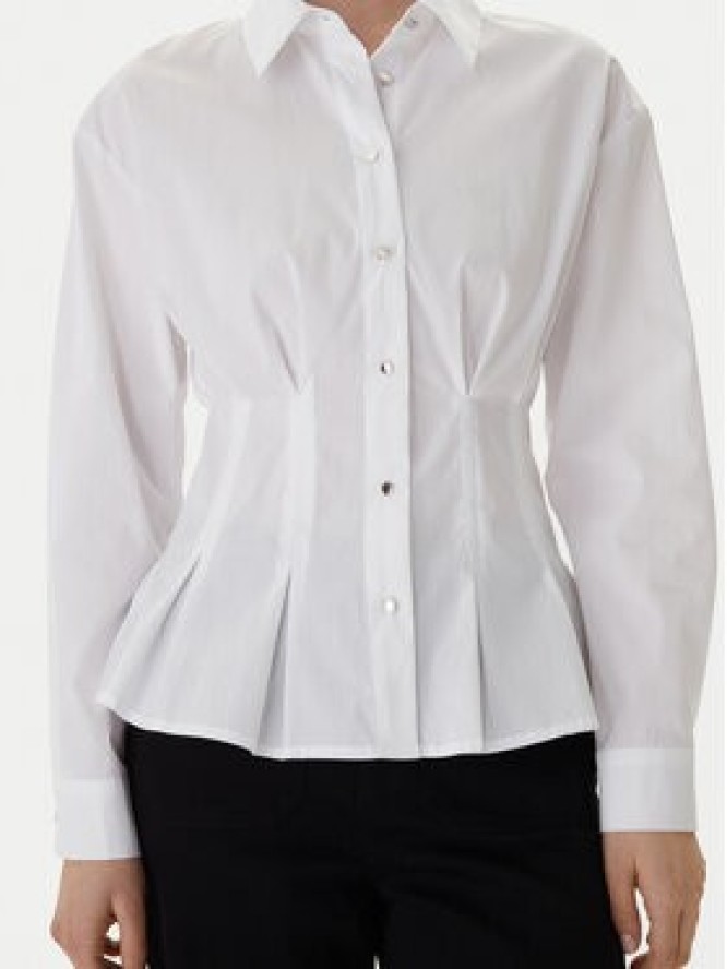 Morgan Koszula 261-CORSET Biały Slim Fit