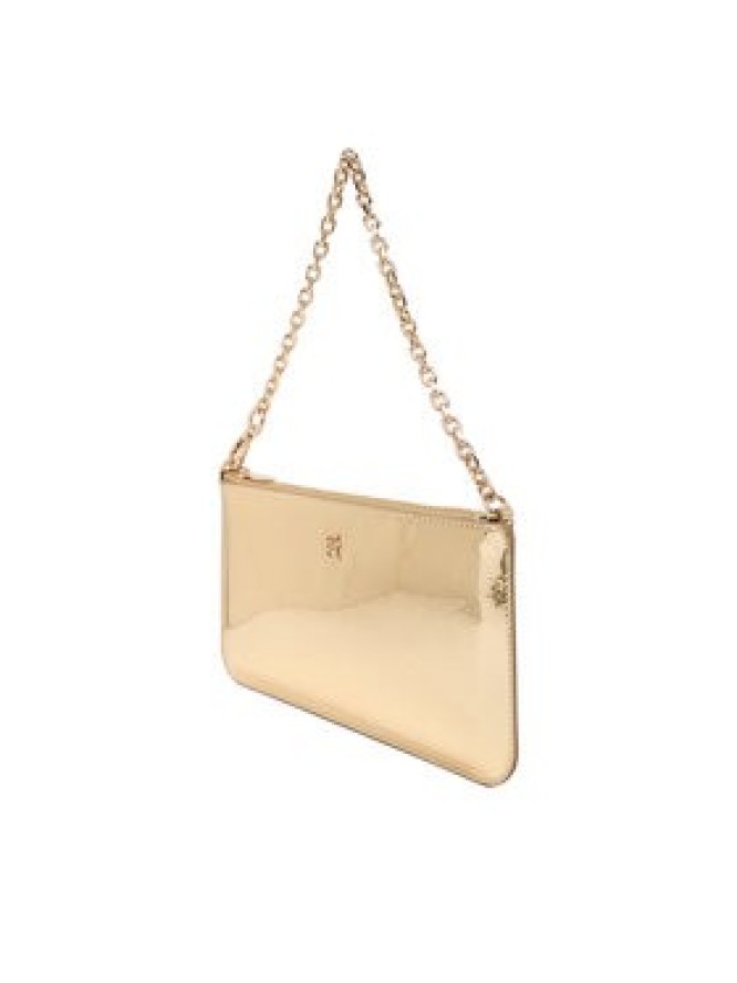 Tommy Hilfiger Torebka Th Icon Chain Shoulder Pouch Met AW0AW18219 Złoty