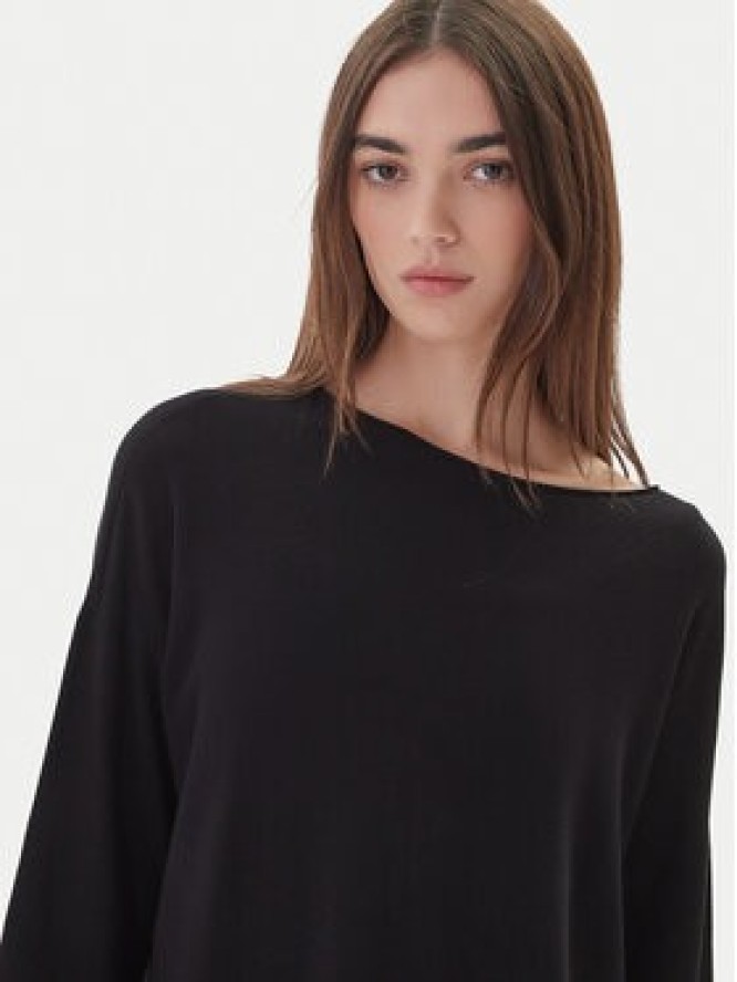 Kontatto Sweter 3M0801C Czarny Regular Fit