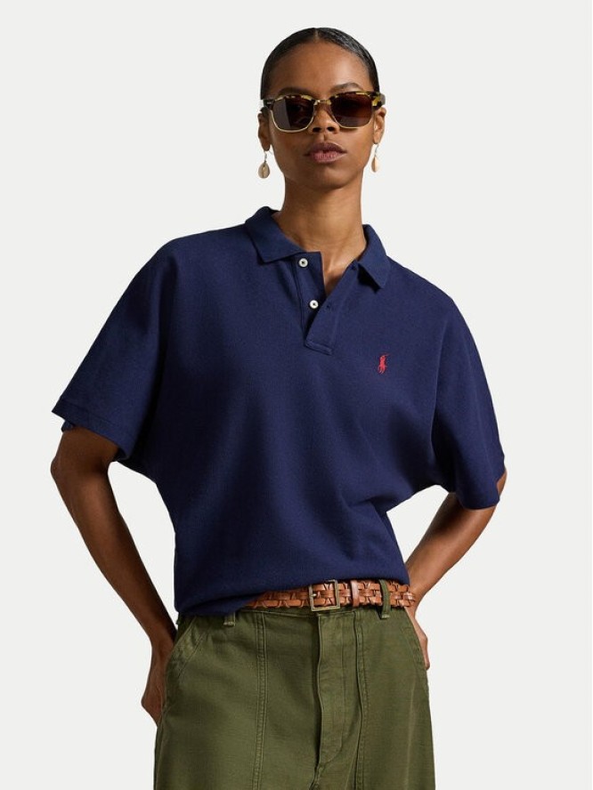 Polo Ralph Lauren Polo 211A96270002 Granatowy Relaxed Fit