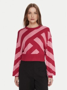 United Colors Of Benetton Sweter 1081E10EJ Różowy Regular Fit
