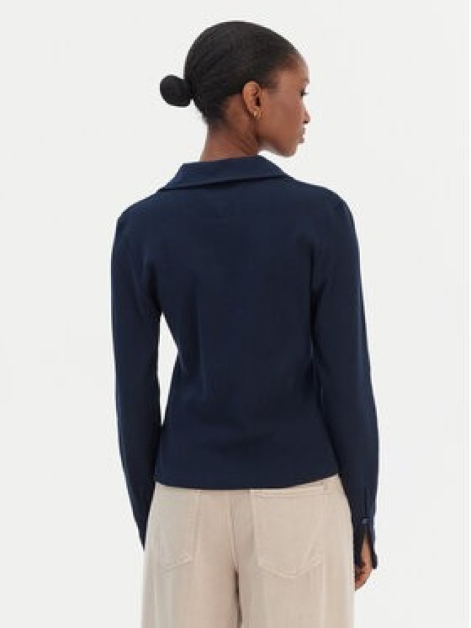 Tommy Hilfiger Bluzka Modern Cody WW0WW47850 Granatowy Slim Fit