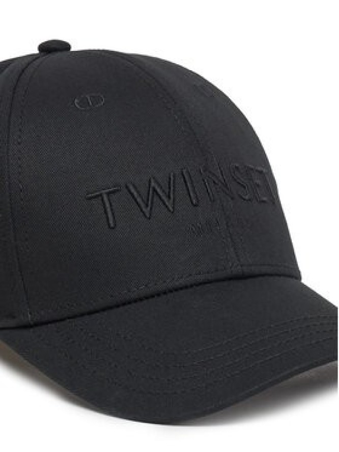 TWINSET Czapka z daszkiem 251TA4280 Czarny