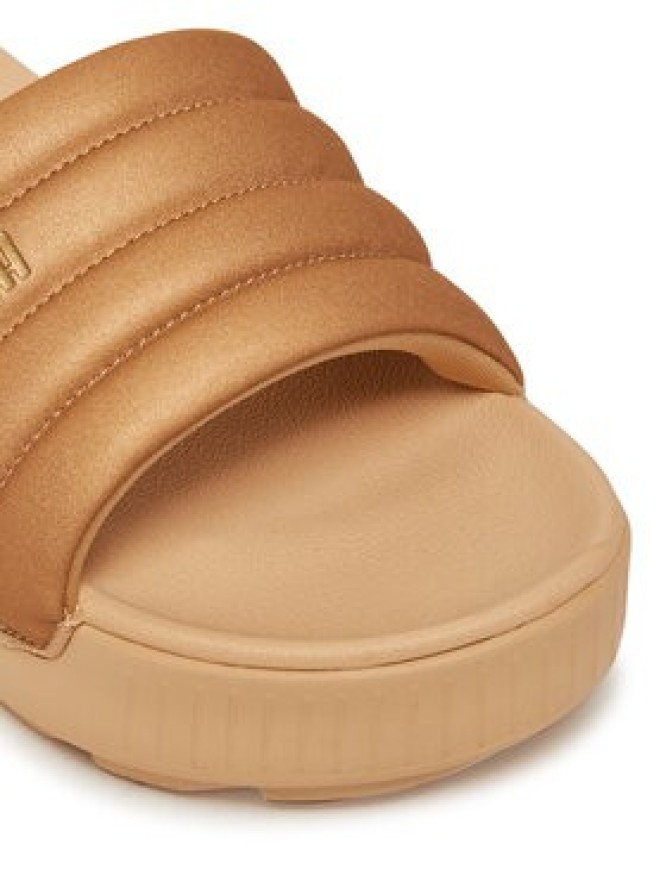 Puma Klapki Karmen Slide Puffy Wns Aqua Metallics PU 400679 02 Złoty