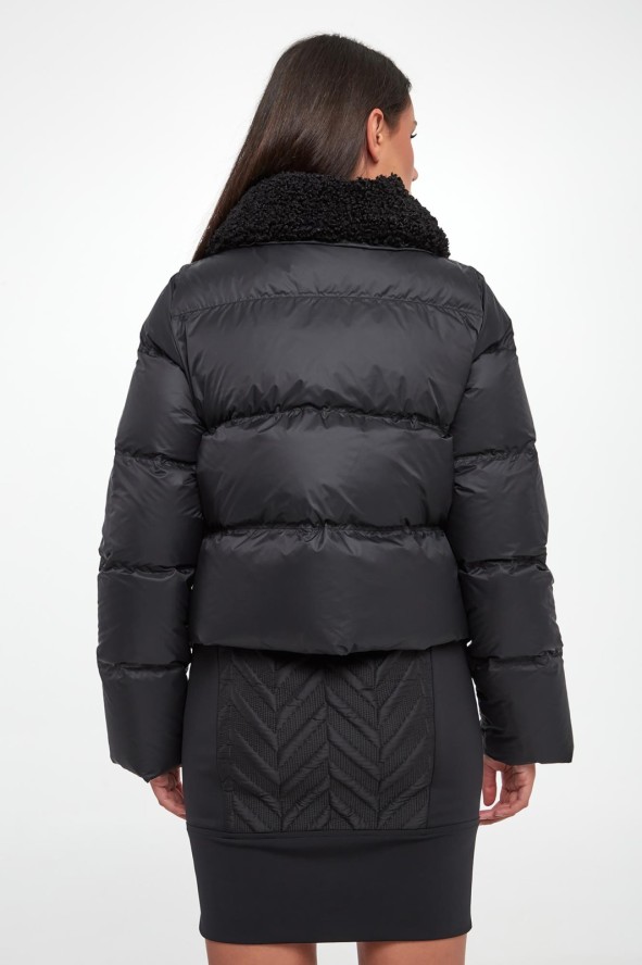 Kurtka damska puchowa z futerkiem SPORTALM