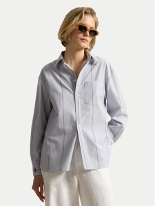 Polo Ralph Lauren Koszula 211B17125002 Niebieski jasny Oversize