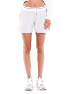 Szorty z bawełna z sznurek regulacyjny na co dzień