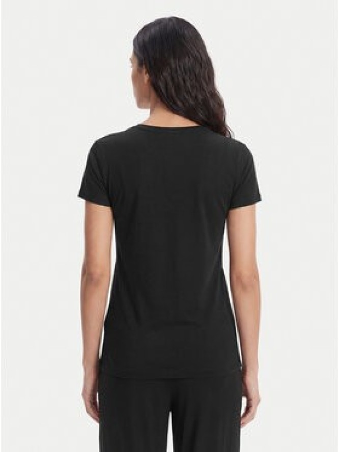 Emporio Armani T-Shirt EW000408 AF19024 UC001 Czarny Regular Fit