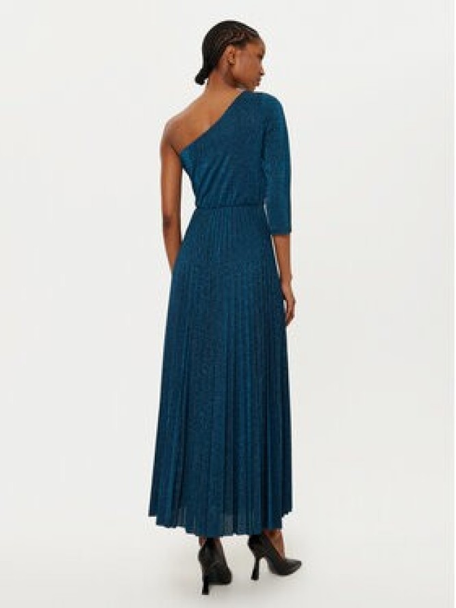 Rinascimento Sukienka koktajlowa CFC0121689003 Granatowy Regular Fit