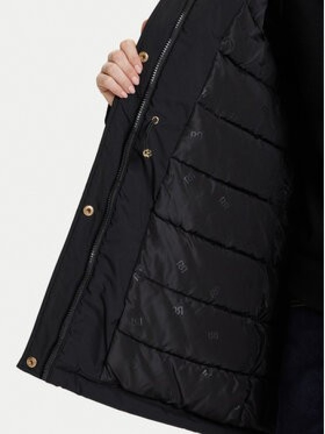 Rinascimento Kurtka zimowa CFC0122158003 Czarny Regular Fit