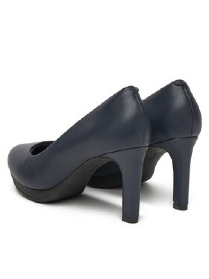 Clarks Czółenka Ambyr Joy 261626674 Granatowy