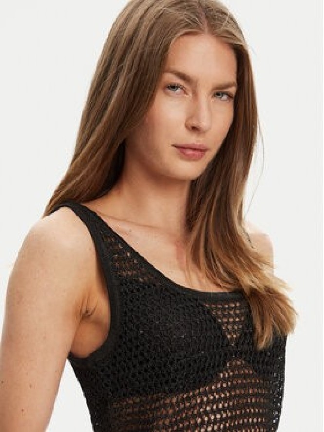 Guess Top W5YR29 Z37G0 Czarny Regular Fit