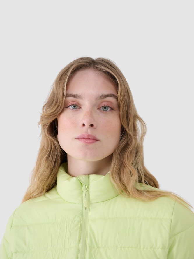 4F Kurtka puchowa z wypełnieniem syntetycznym damska - zielona M